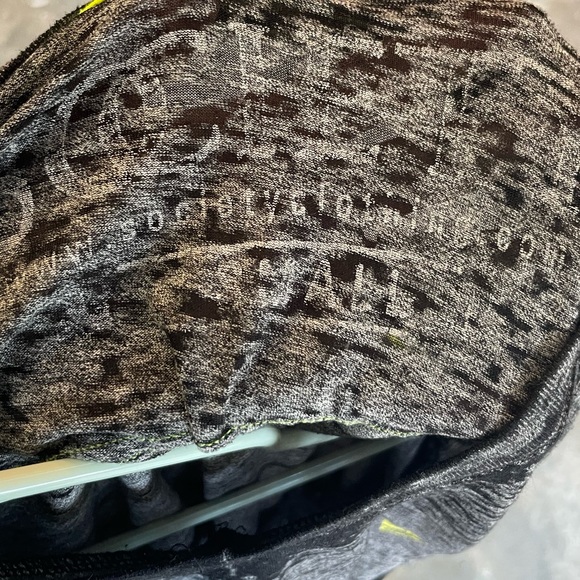 Society Black- Washed Finish and Neon Green Tee - Picture 2 of 2